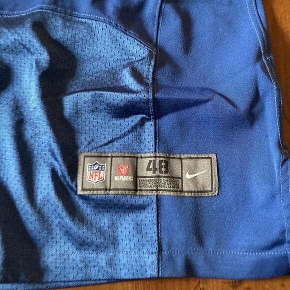 Nike On Field NFL Indianapolis Colts Andrew Luck #12 Jersey Blue Size 48 Players - Picture 3 of 8